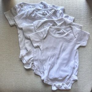 NWNT - 3-6 month onesies (set of 4)